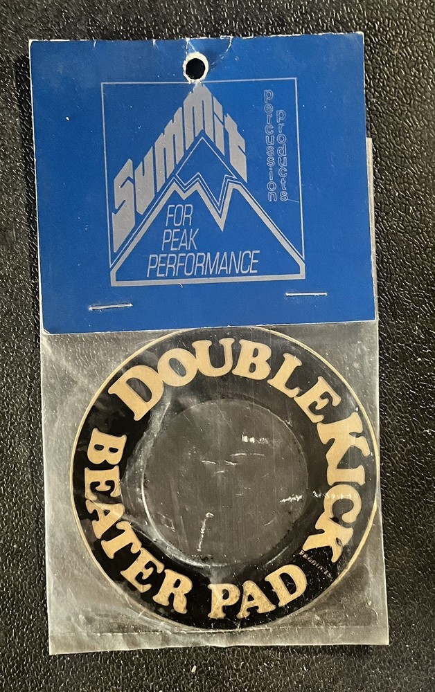 Bass Drum Double Kick Disc Beater Pad
