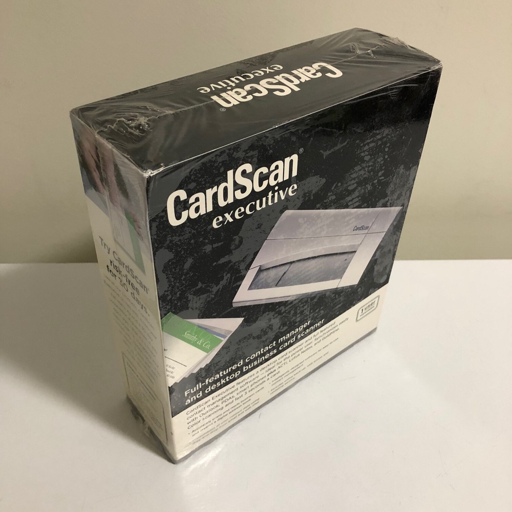 CardScan Executive - New Sealed