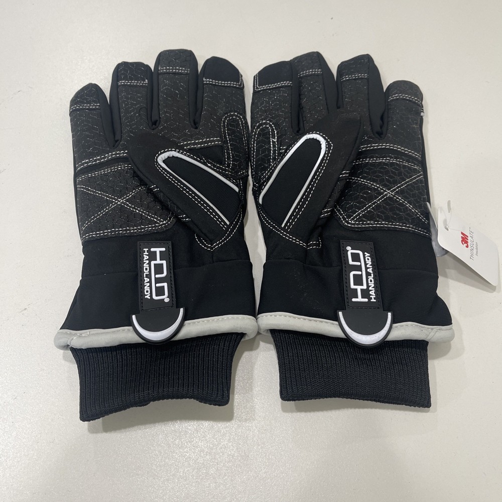 HANDLANDY Waterproof Insulated Work Gloves M