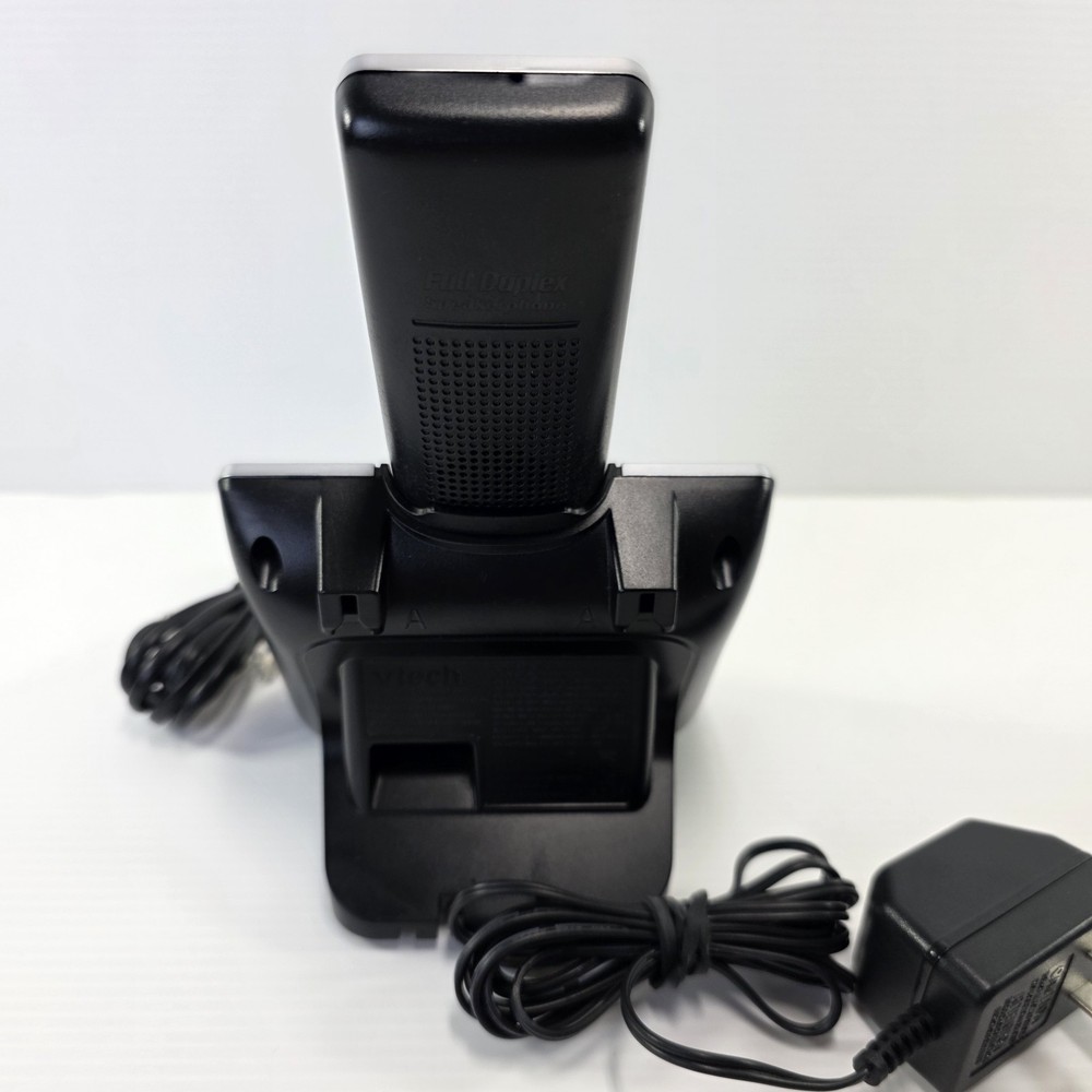 VTech CS6919 DECT 6.0 Cordless Phone Tested Powers On Call Block Untested Line