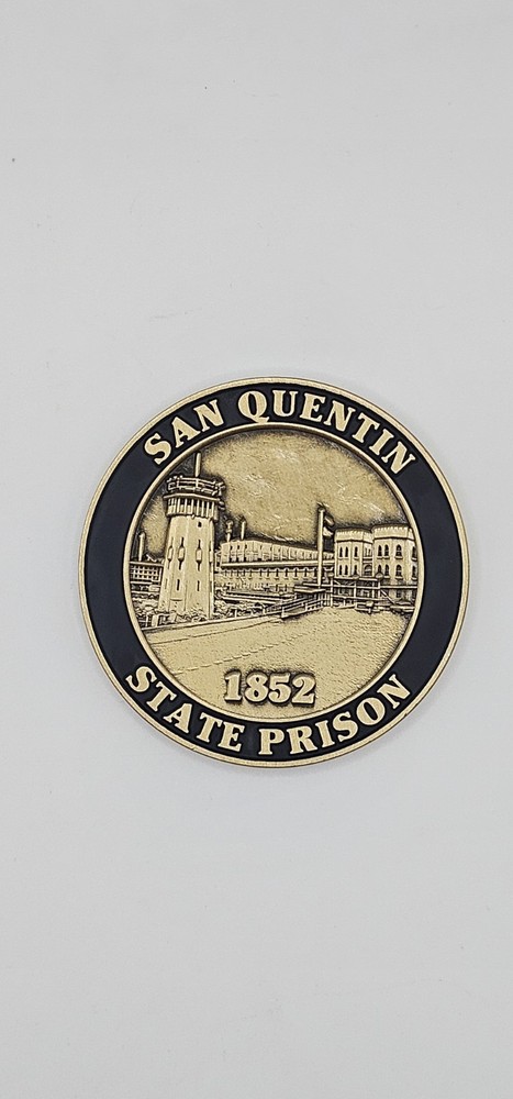 San Quentin State Prison BLACK Challenge Coin