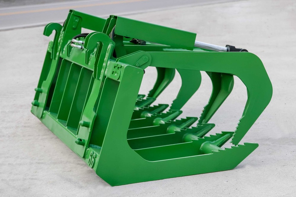 66" John Deere Two-Cylinder Root Grapple