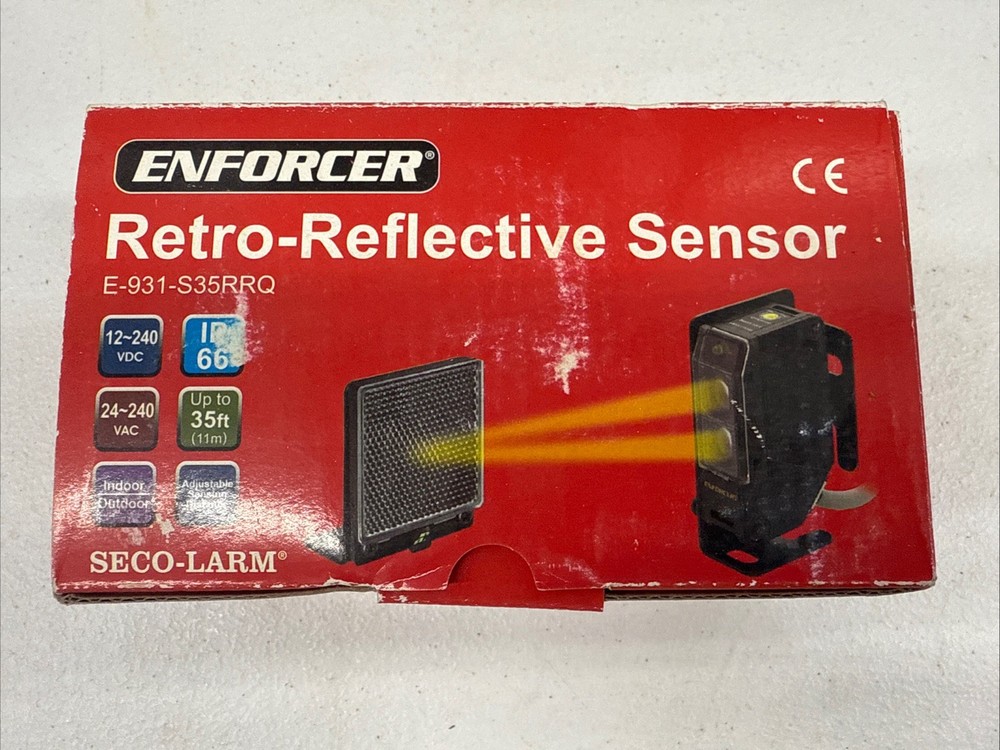 Enforcer Retro-Reflective Sensor E-931-S35RRQ
