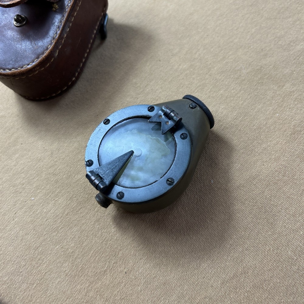 U.S.E.D WWI Marching Compass Mark VII Mod. E Sperry Co. Creagh Osborne With Case