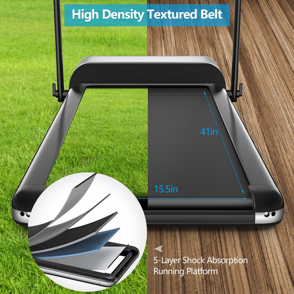 450W Ultra-thin Electric Folding Treadmill Motorized Running Jogging Machine