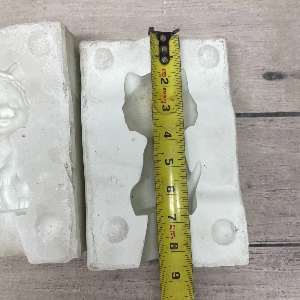 Unbranded Ceramic Casting Mold Cat Figurine #11