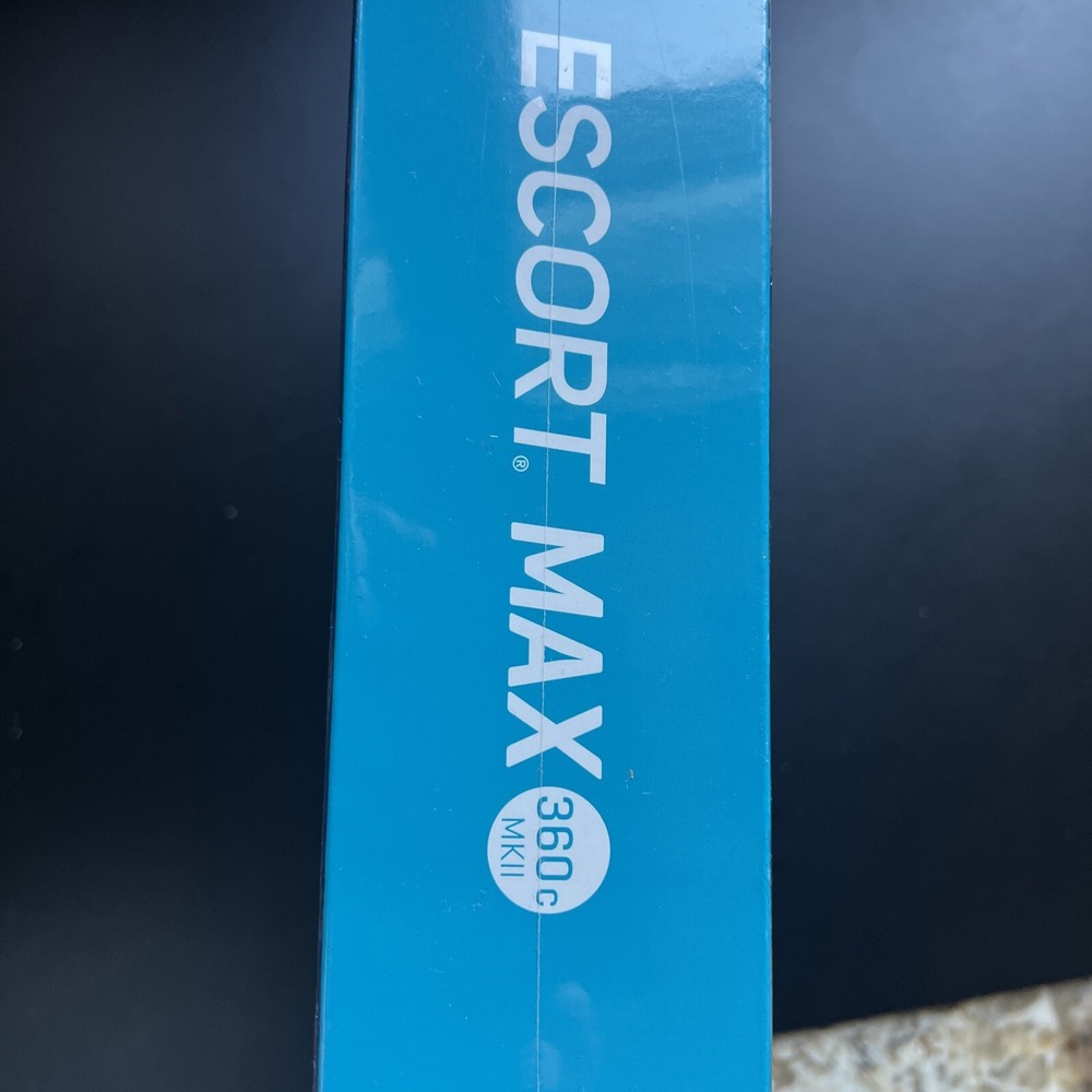 ESCORT MAX 360C MKII LASER RADAR DETECTOR SEALED-