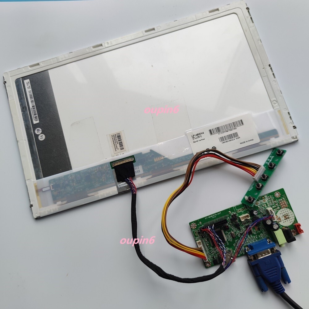 58C Controller Board for LTN145AT01 1366x768 HDMI VGA LED panel screen display
