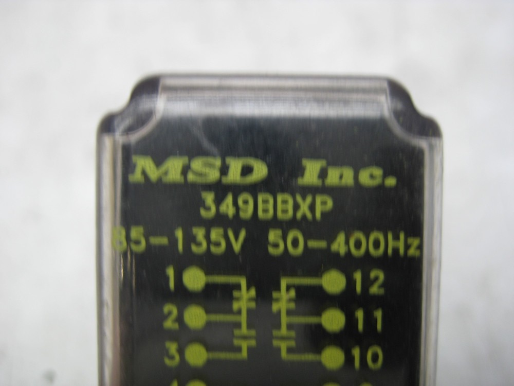 MSD 349BBXP RELAY UNMP