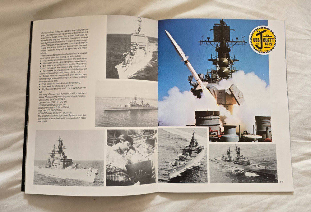 Interface Special Edition 1982 NSWSES US Navy Magazine Book