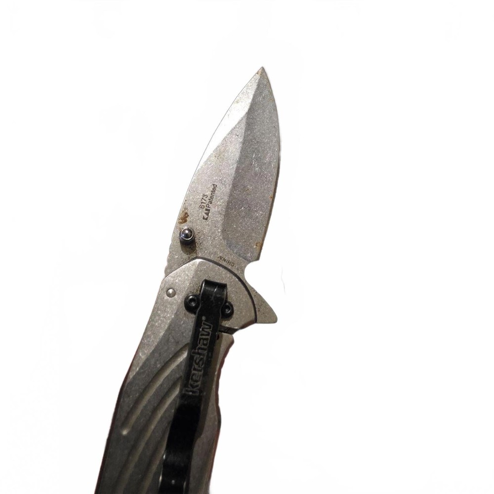 Kershaw 6173 Folding Knife Silver