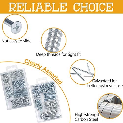 Assorted Picture Hanging Nails and Screws