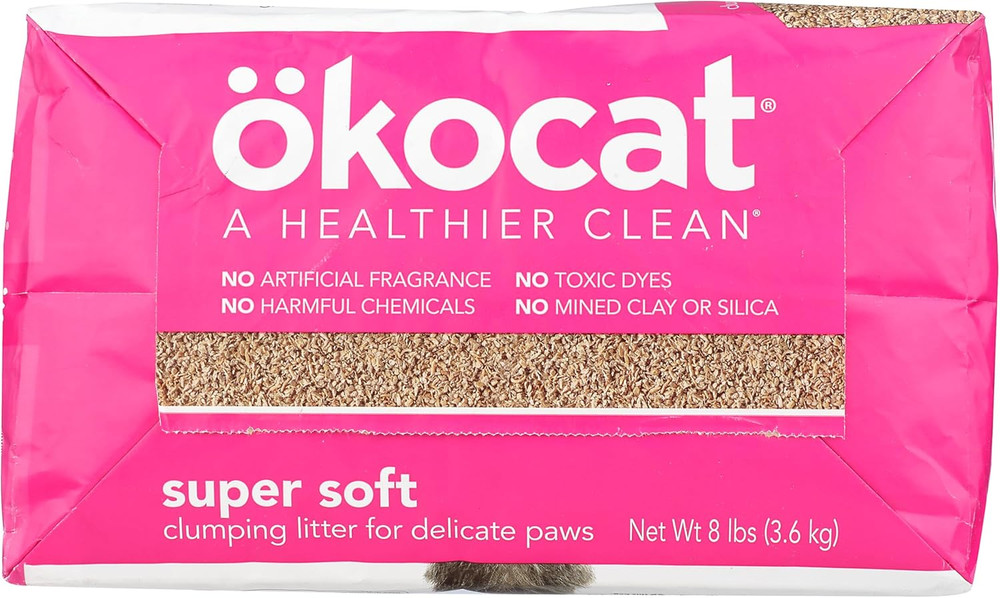 , Litter Cat Soft Super Clumping Wood, 128 Ounce