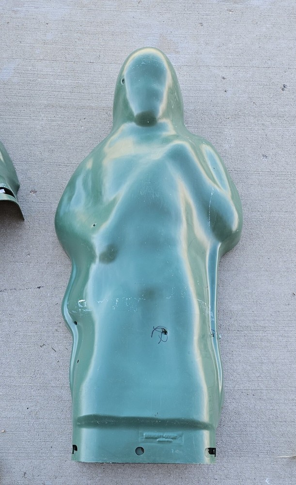 Archery/Hunting IVAN Target, Plastic Military 3-D Tall Green 3D Target (5 Each)