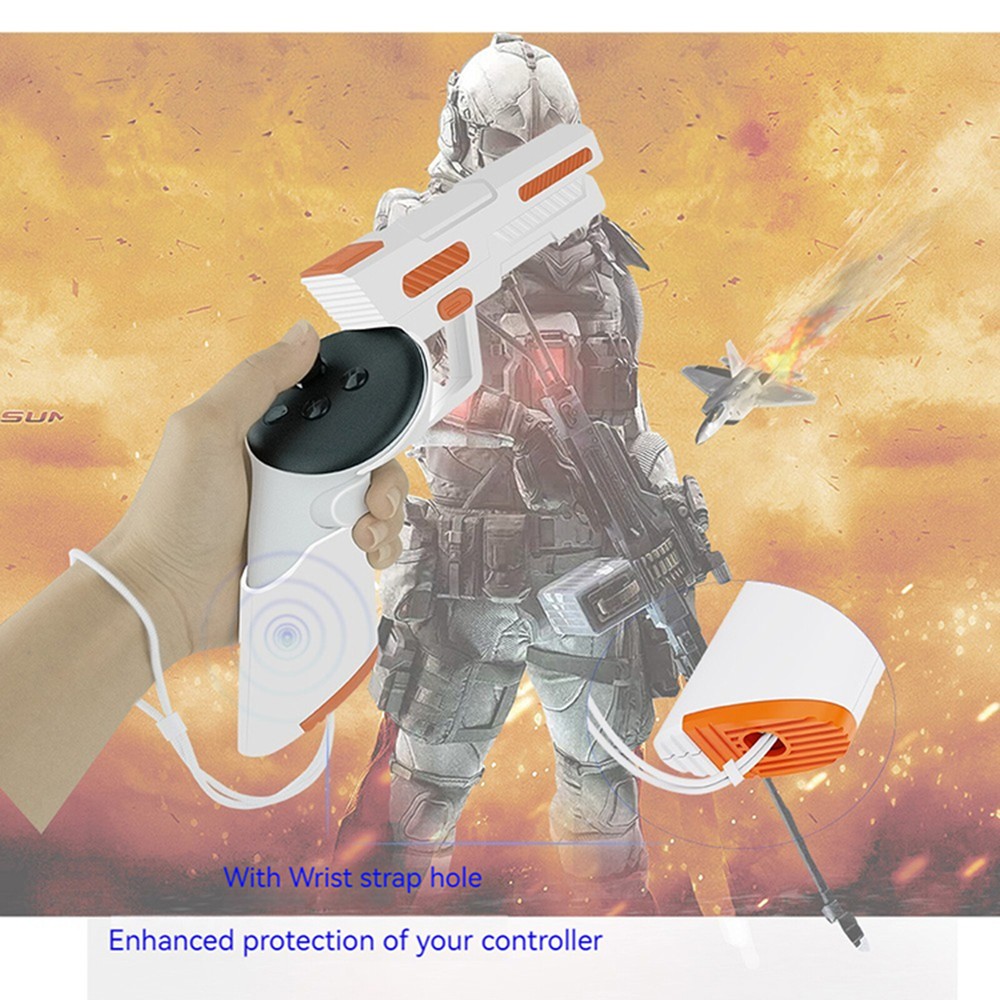 2pcs Handle Grip Shell Holster Holder For Quest 3