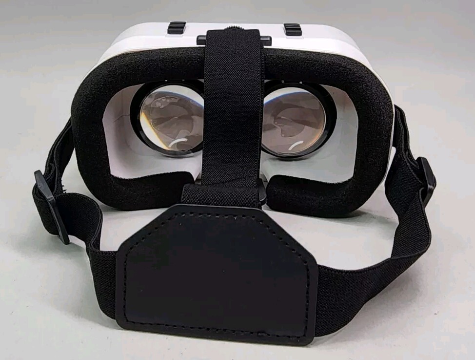 VR Shinecon 5.0 3D Virtual Reality Glasses, White