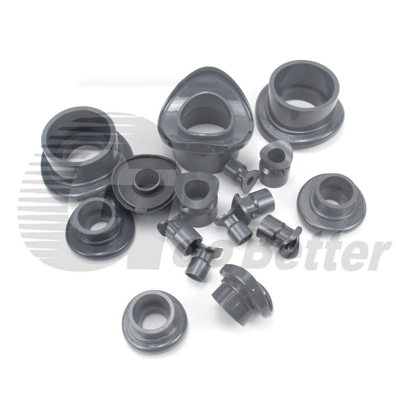 UPVC Plastic Saddle Interface Saddle Joint Arc Generation Tee Saddle Connector