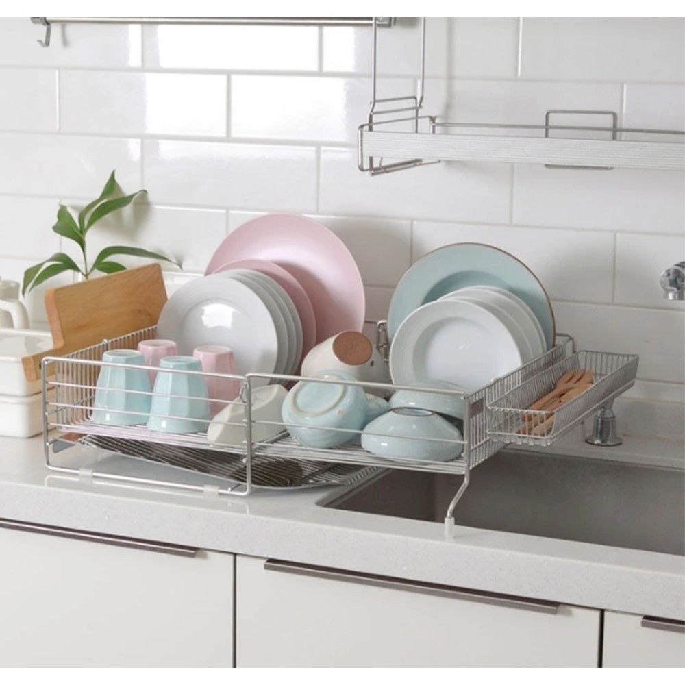 Cookever Stainless Extendable Dish Rack