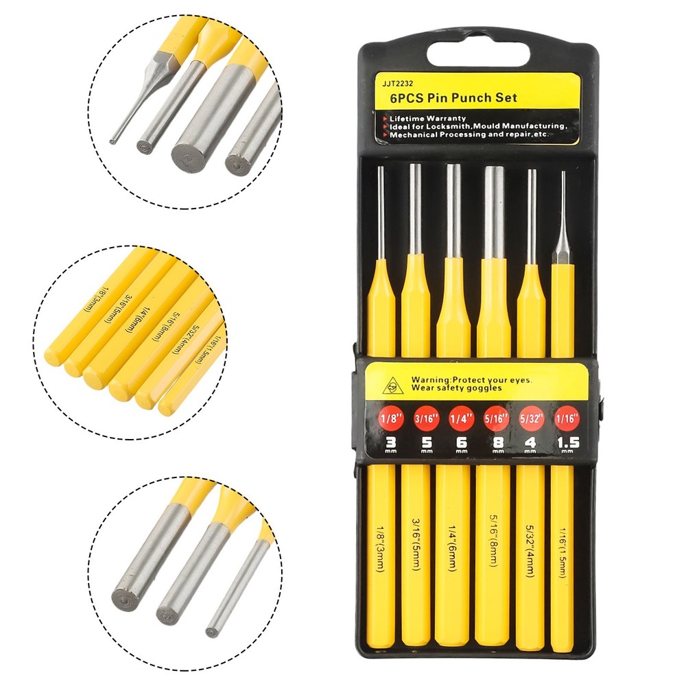 Professional Woodworking Chisel Punch Set Reliable Performance Rust Resistant
