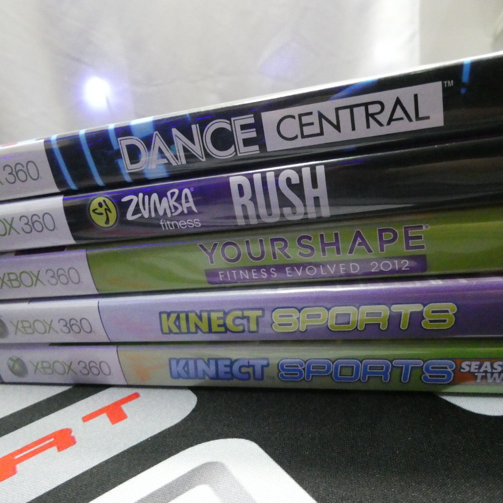 Microsoft Xbox 360 Kinect Sensor Bundle w/ 5 Games!!