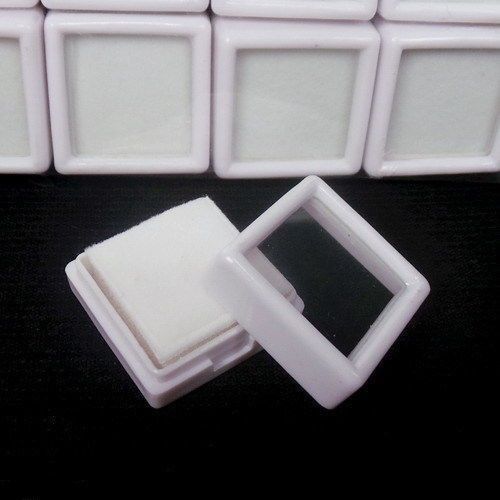 Wholesale Gem Display multi size plastic box Storage for Gemstones/Diamond