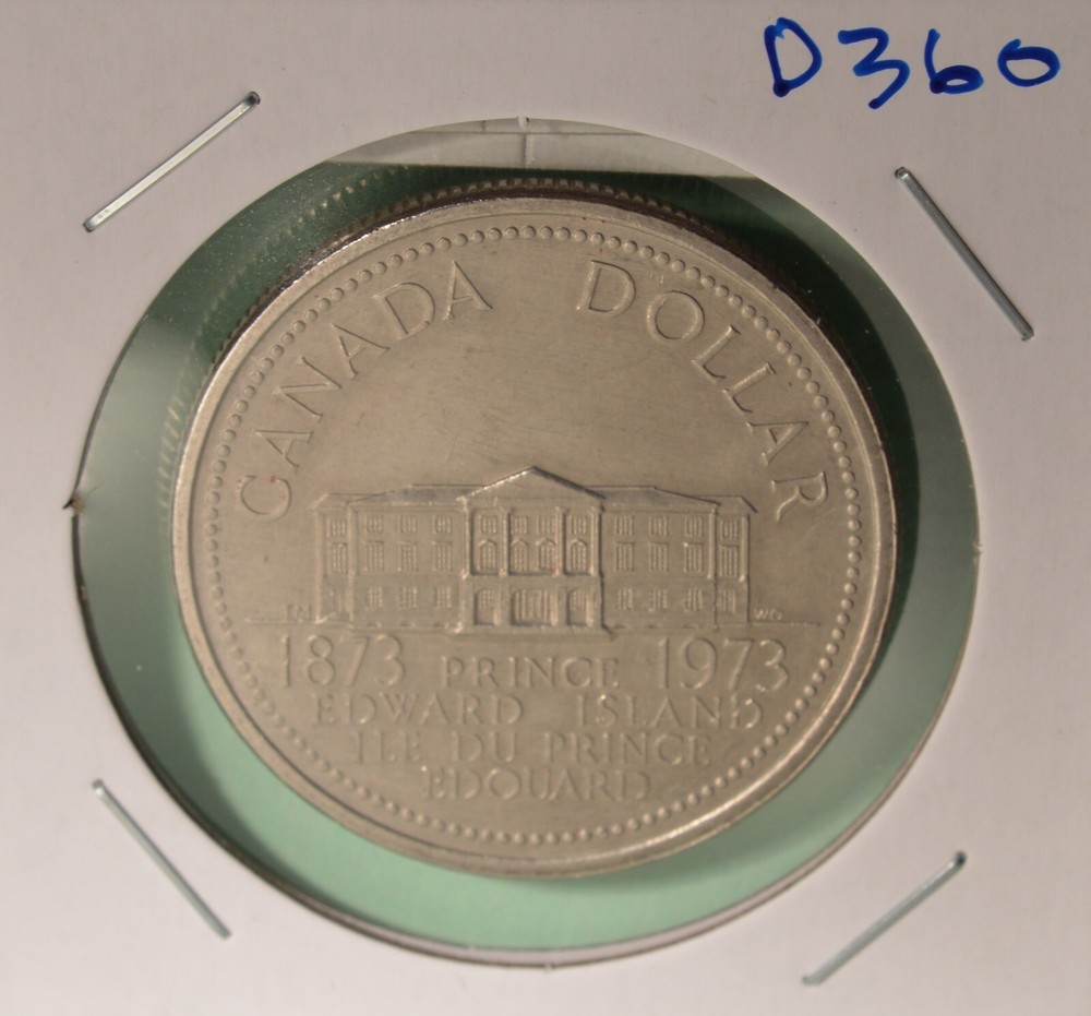 1973 Canada Nickel Dollar - Inv# D-360  🇨🇦