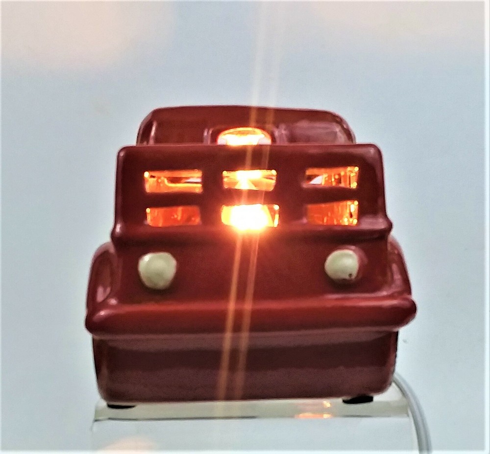 LITTLE RED TRUCK CERAMIC ELECTRIC NIGHT LIGHT
