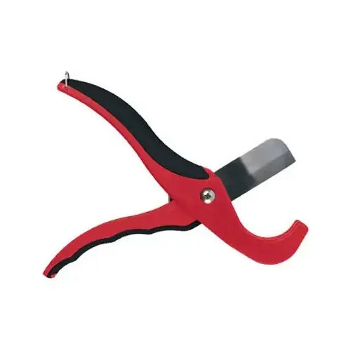 Poly Pipe Cutter 1-1/4'' w/ Ergonomic Handle , Red / Black - Orbit 26120