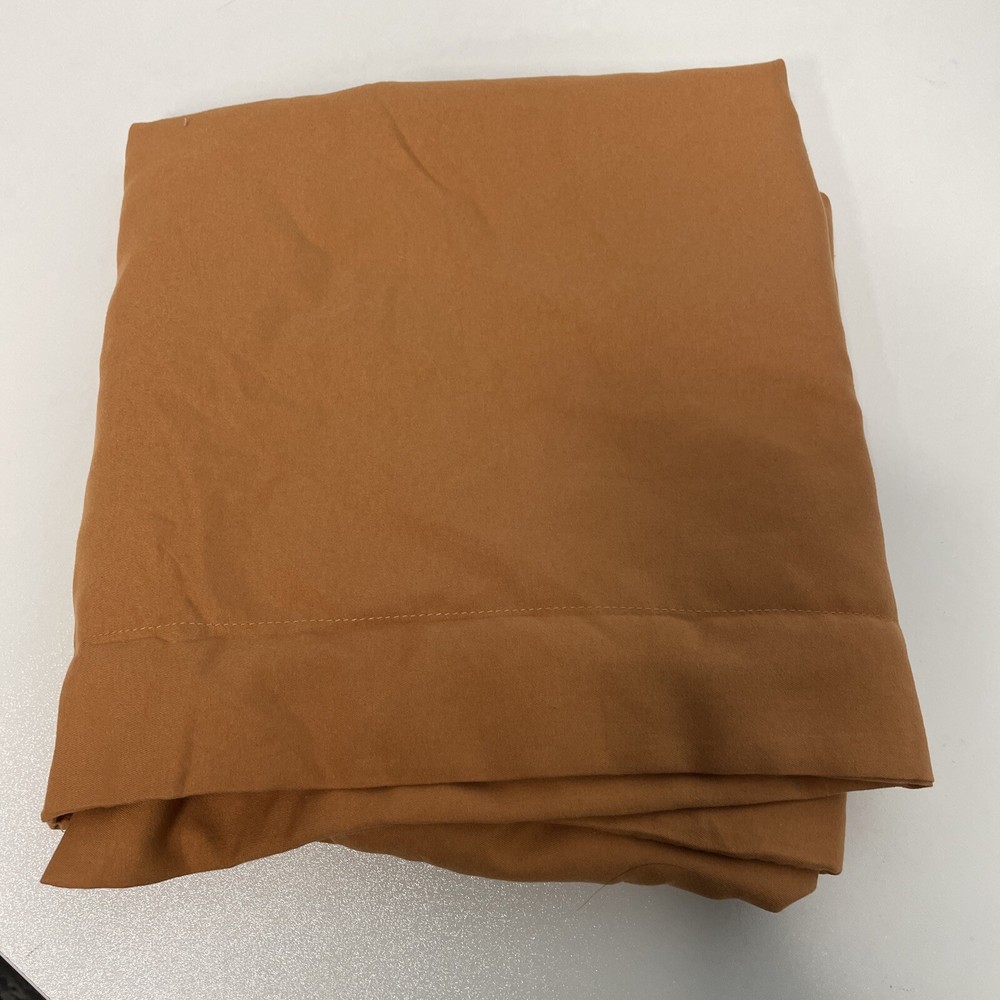 King Sham Orange Microfiber NEW (No Tags) Single 20x36
