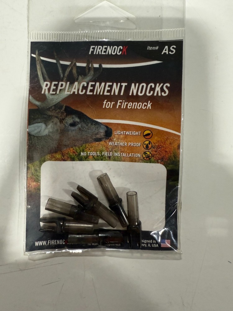 6 pack A size replacement nocks