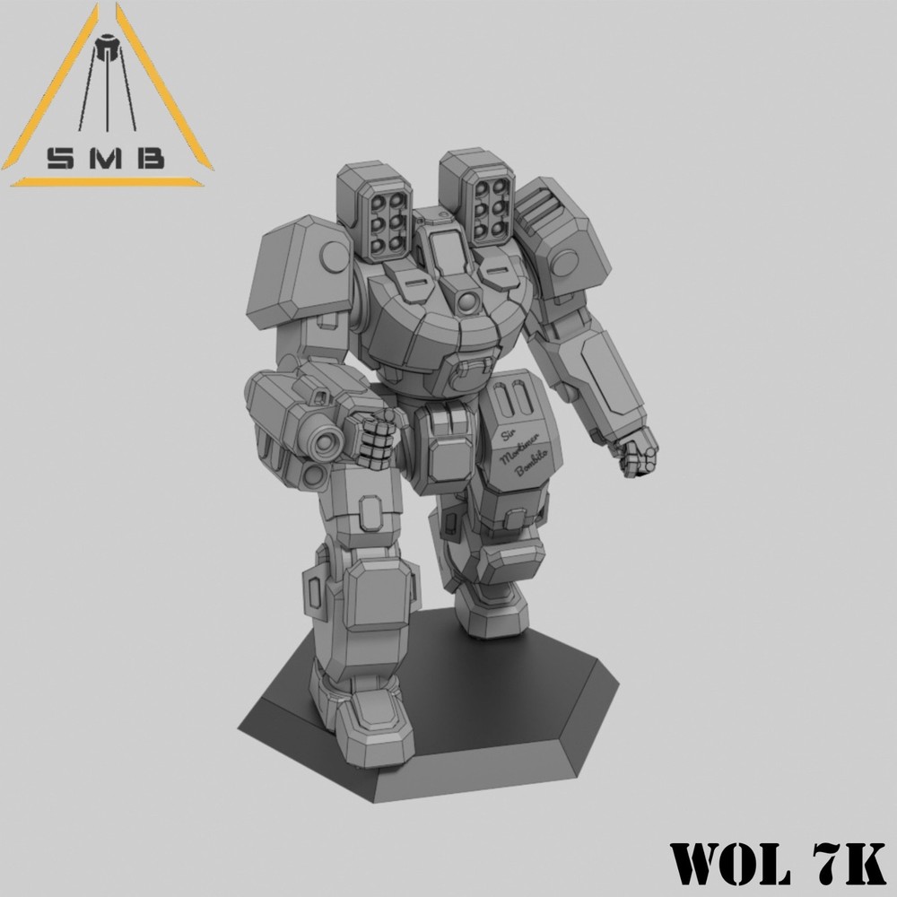 Wol7K - 6mm Sir Mortimer Mech