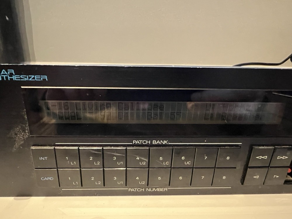 Roland D-550 Rackmount Linear Synthesizer Module FREE SHIPPING Missing Button