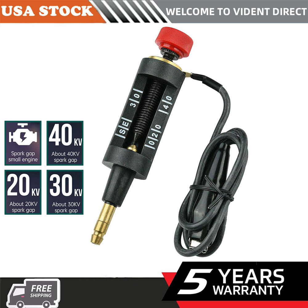 Spark Plug Tester Car Tool Ignition Diagnostic Adjustable Wire Circuit Coil Tool