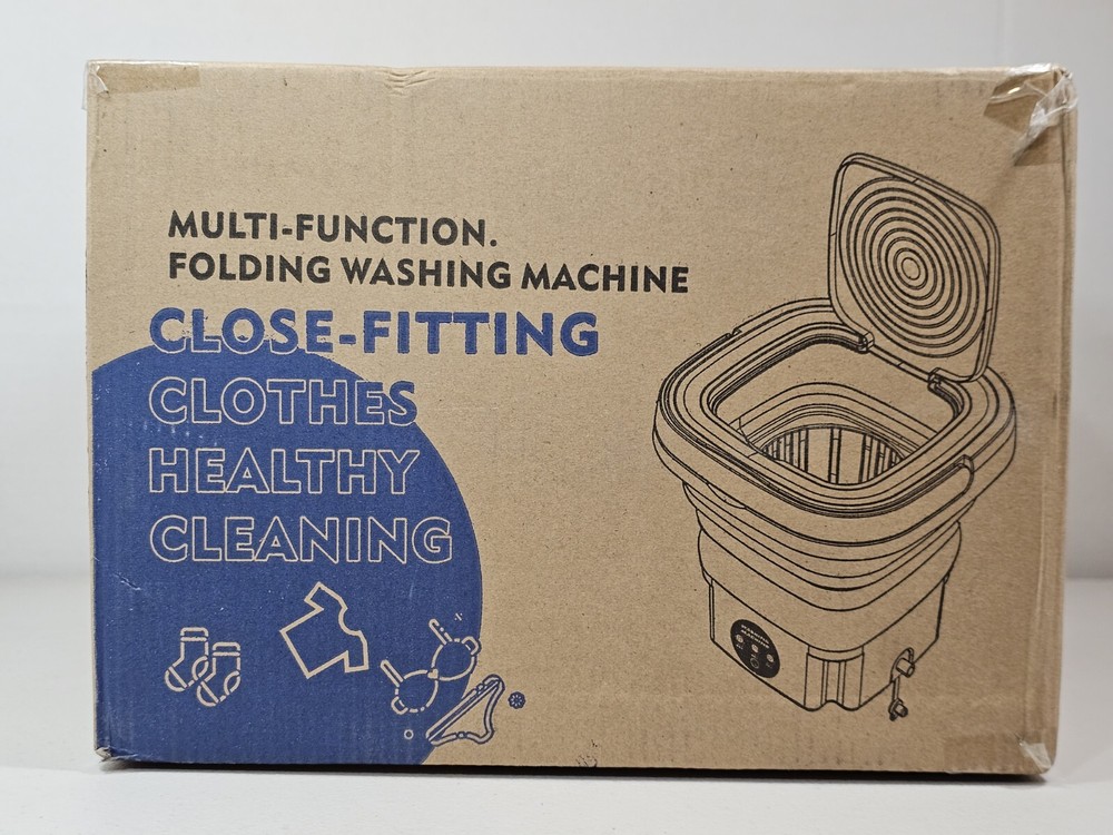 MULTI-FUNCTION FOLDING WASHING MACHINE CLOSE-FITTING MLSC-01 PURPLE 8L