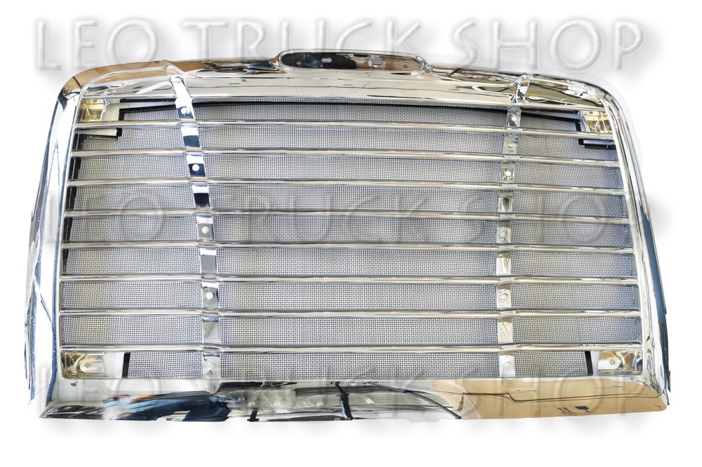 Freightliner Cascadia Front Grille Chrome with Bugscreen