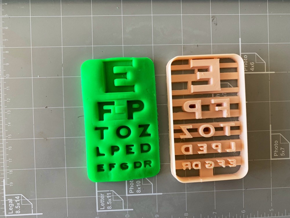 Eye Test/Exam Cookie Cutter