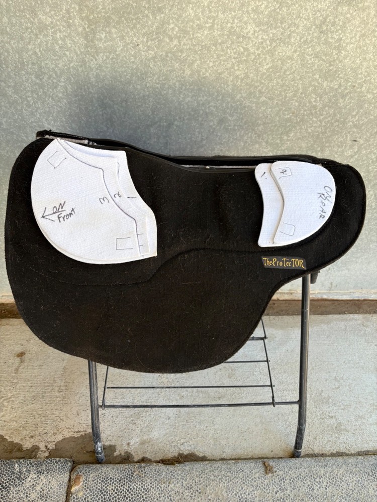 Len Brown Black Mesa Patriot Saddle & Protector Pad
