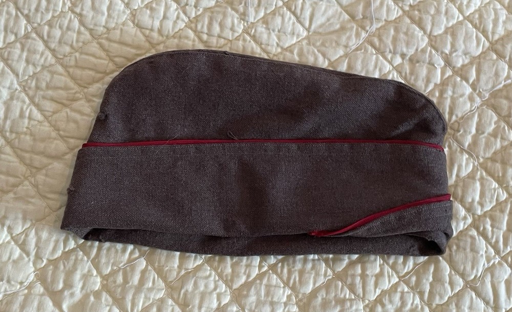 WWII US Army Artillery Wool Garrison Cap