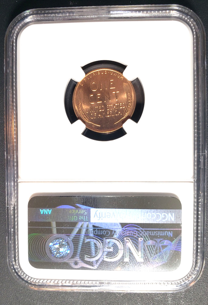 1939-D Lincoln Cent MS64 Red NGC