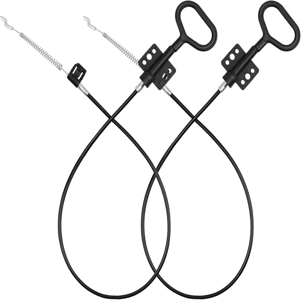 2PCS Sofa Recliner Cables- Release Cables Replacement D Ring Pull Handle