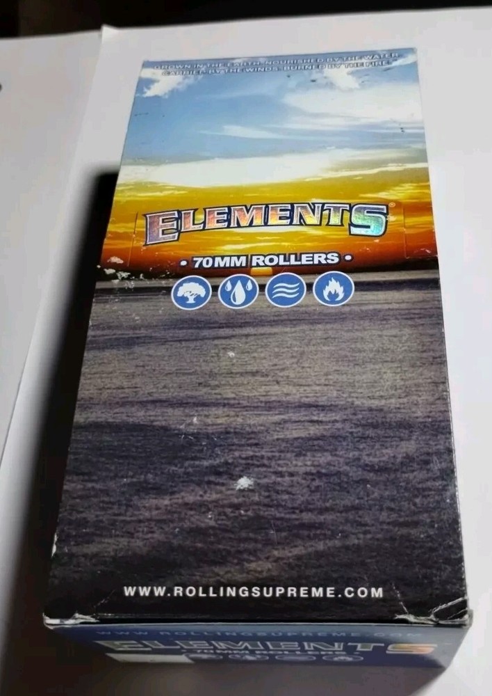 Elements 70mm Cigarette Rollers 12CT - {BX EL12}