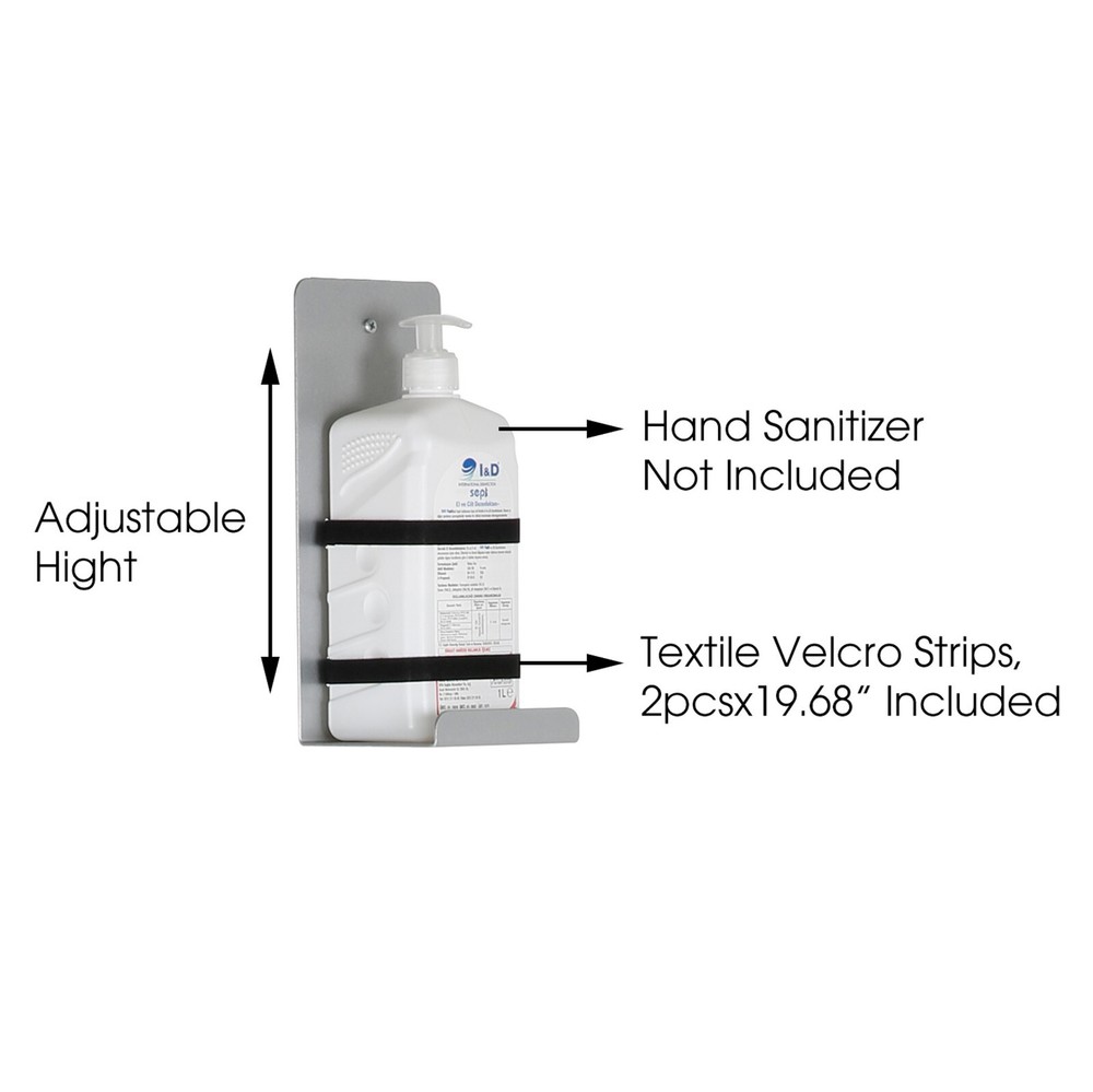 Universal Hand Sanitizing Products Holder Bracket for Liquid/Lotion Soap