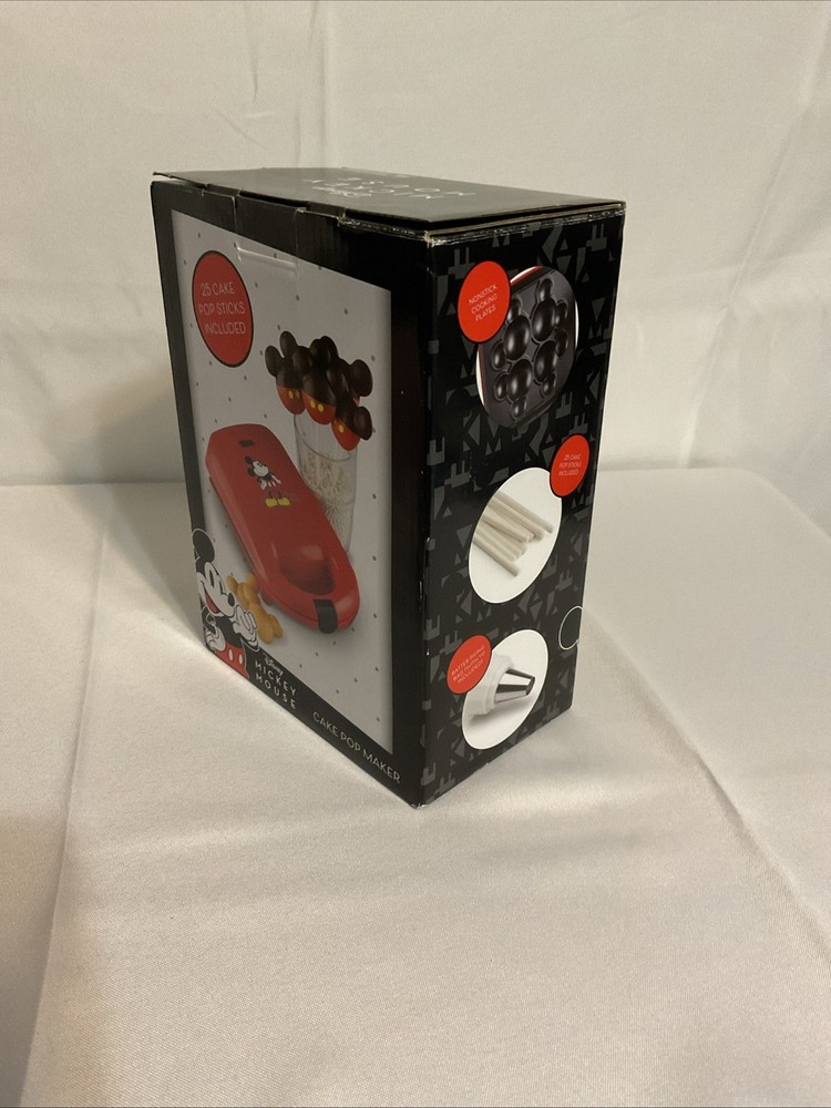 Disney DCM-8 Mickey Cake Pop Maker Mini, Red