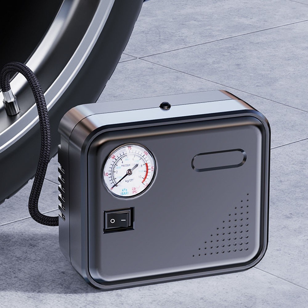 Tire Pump Featuring a Lightweight Design Essential Tool for Every Vehicle Owner