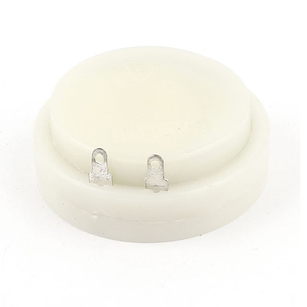 Plastic 30mm Diameter SD152B Telephone Receiver Handset Speaker 150 Ohm White
