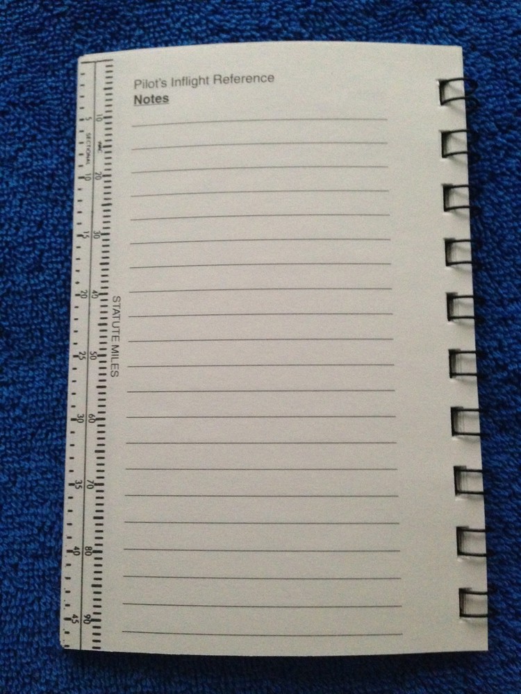 Pilot's In Flight Reference Book GREAT GIFT for a PILOT !