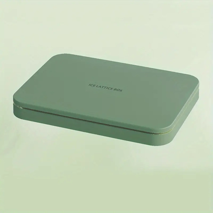 Ice Cube Tray (Mini), Round Ice Trays for Freezer (Extra Tray Only) (Green)