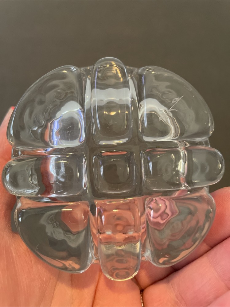 Vintage Signed Orrefors Single (ONE) Rock Crystal Glass