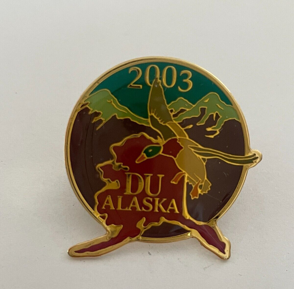 Ducks Unlimited DU Alaska State Pin 2003