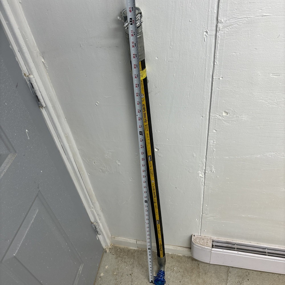 1” Hydraulic Hose 42MPa 6000 PSI ..about 48” +